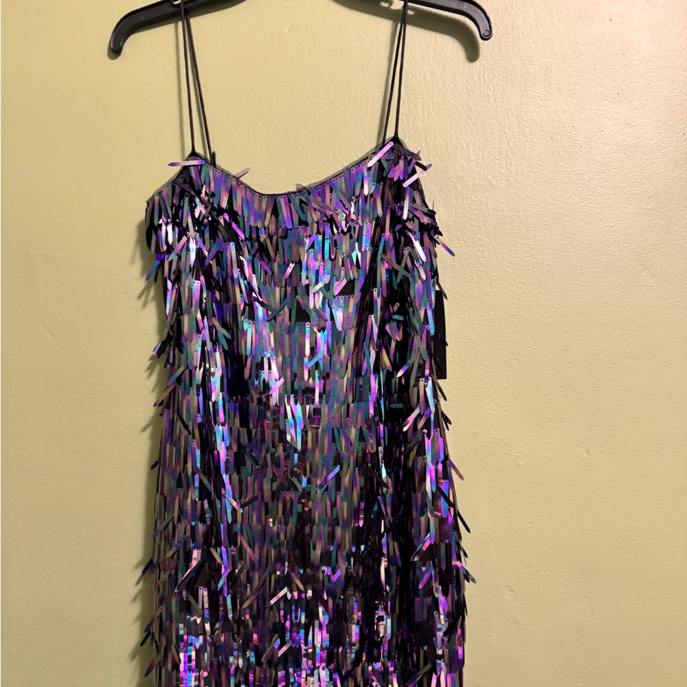 Shiny Short Dress